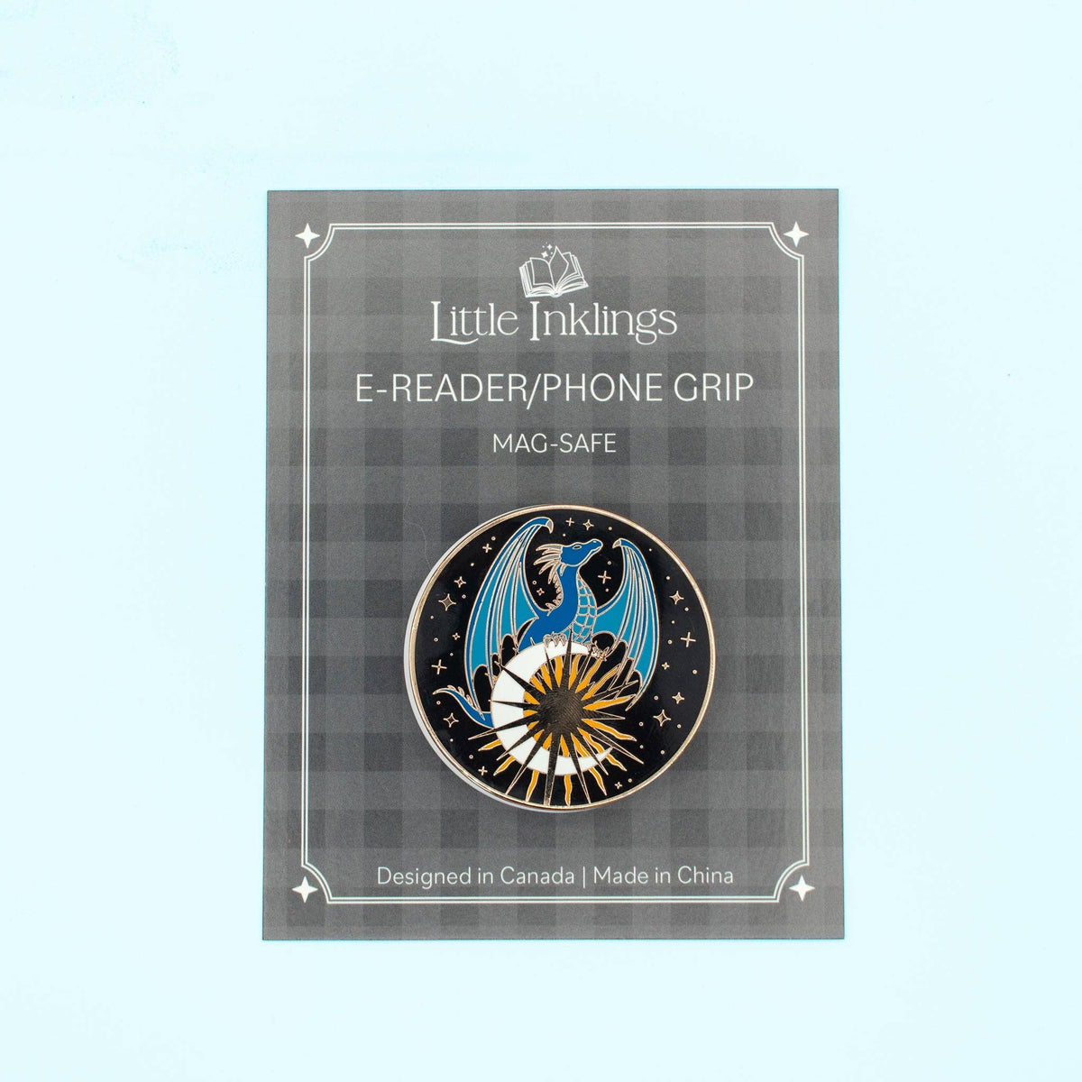 Majestic Dragon Phone/E-Reader Enamel Grip