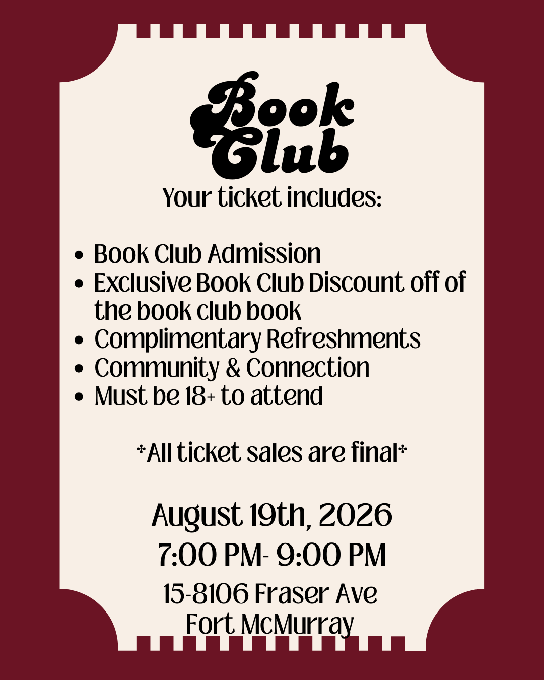 August- Pitch Black Book Club