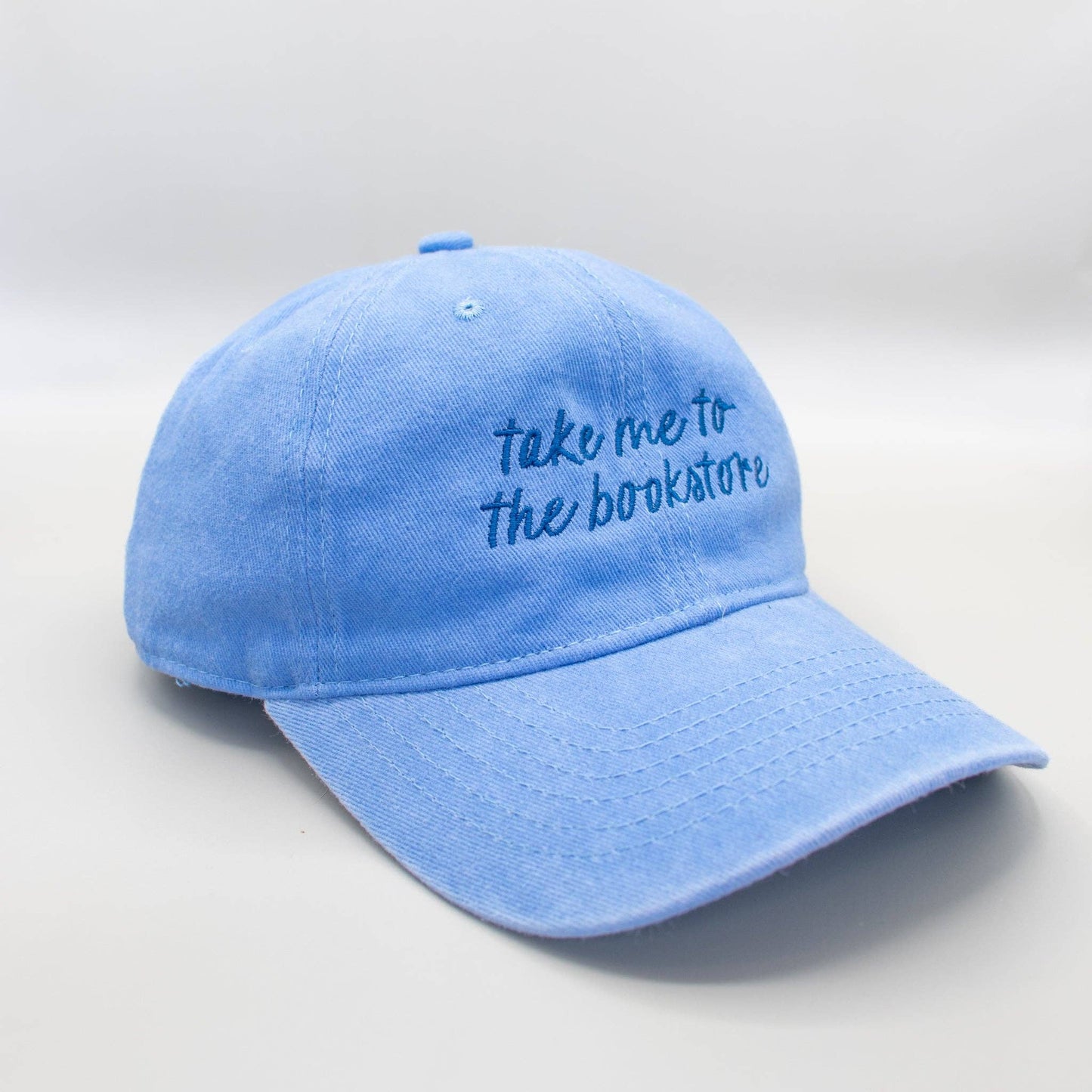 Take Me to the Bookstore Embroidered Hat