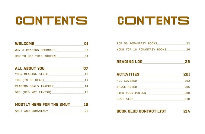 A Reading Journal: Mostly Here for the Smut