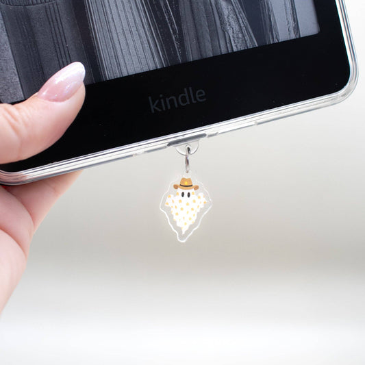 Cowboo-ey Ghost - USB-C Charm