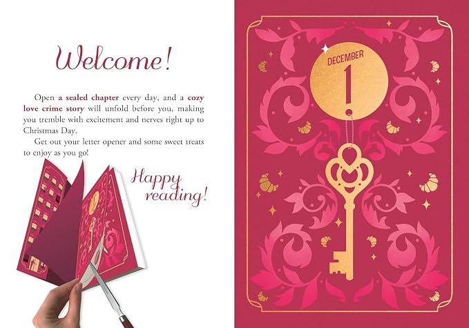 Cozy Love and Christmas Crime: 24 chapters to open before Christmas