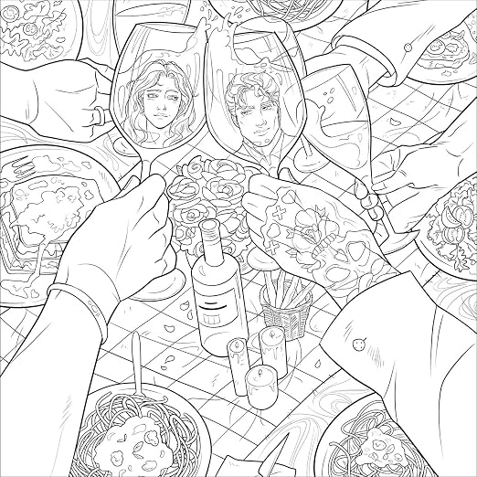 Lights Out: The Official Coloring Book