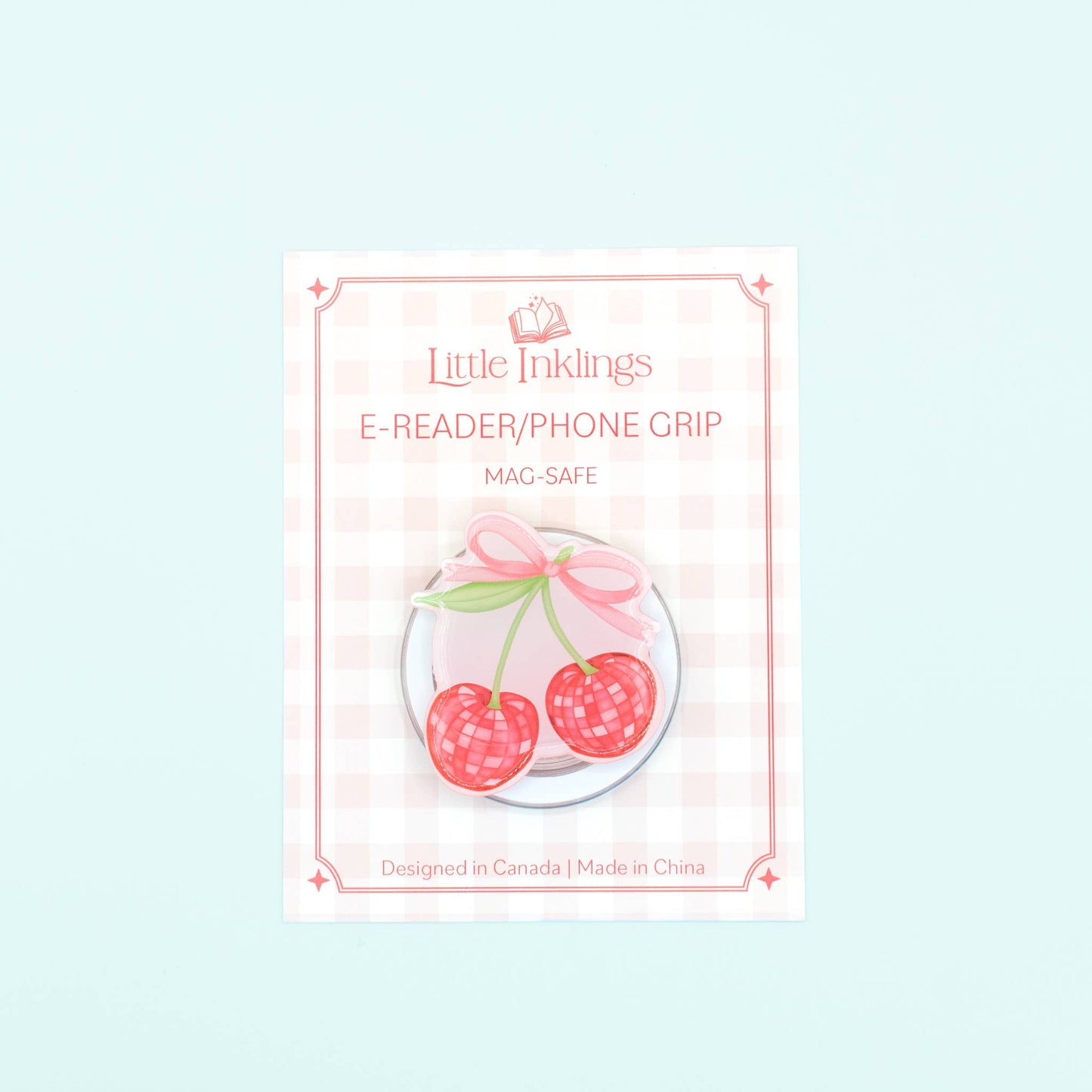 Disco Cherries - Phone/E-Reader Grip