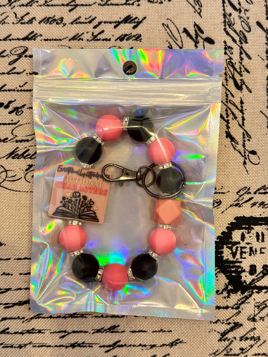 Emotionally Attached to Fictional Characters – Bookish Wristlet Keychain