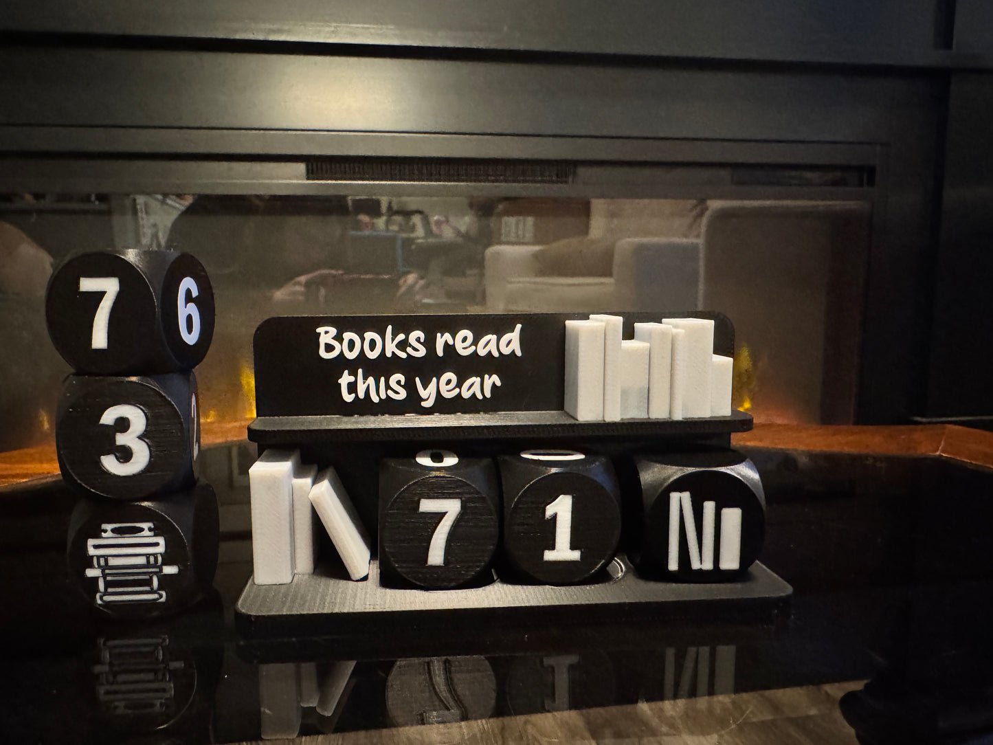 Books Read This Year Counter | 3D Printed Reading Tracker