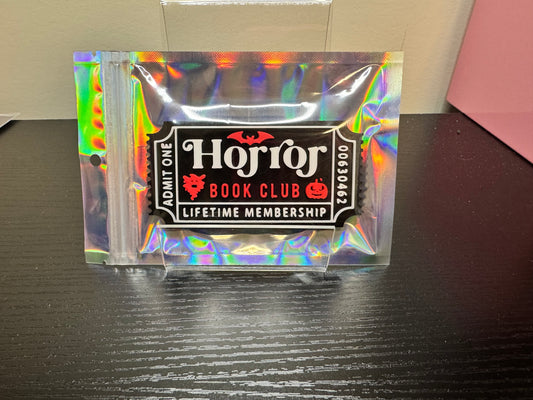 Horror Book Club Movie Ticket | 3D Printed Reader Collectible