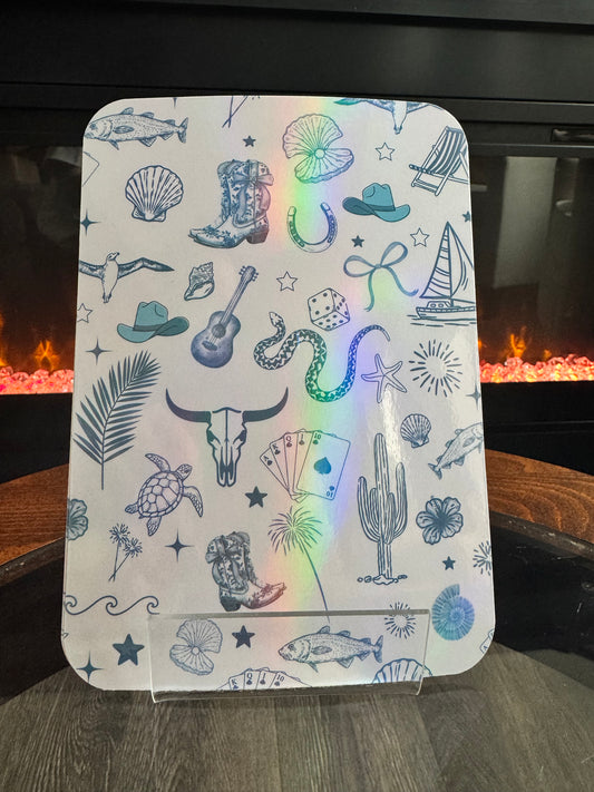 Paperwhite Kindle and Kobo Libra Colour Insert – Western Coastal Collage