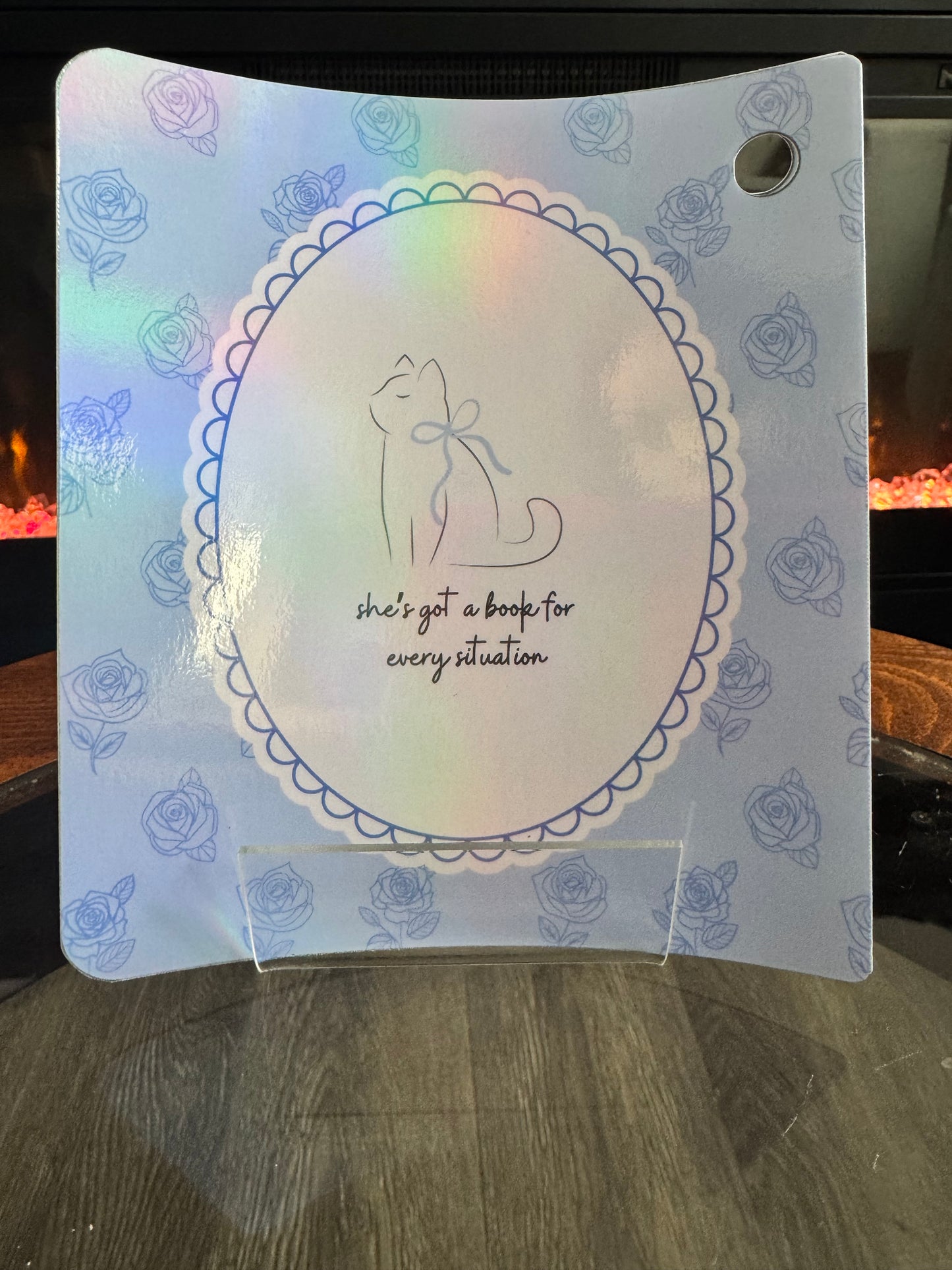 Paperwhite Kindle and Kobo Libra Colour Insert – “She’s Got a Book for Every Situation”