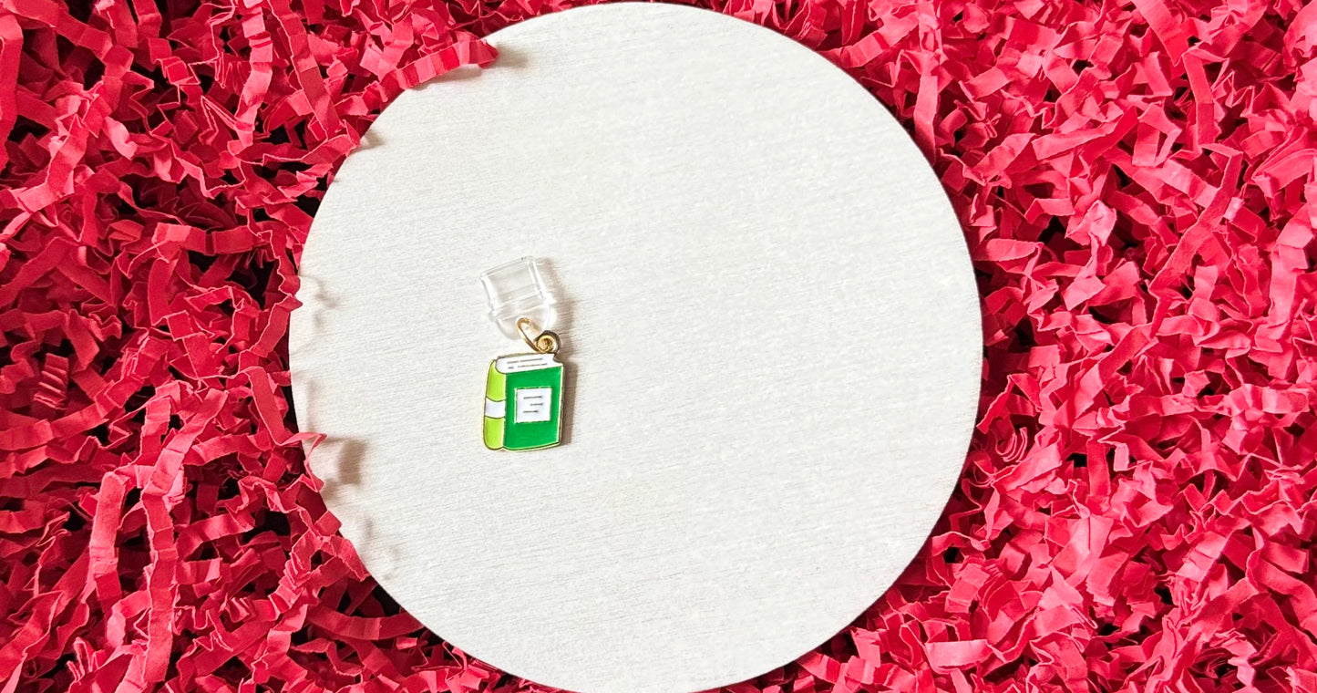 Assorted Book Kindle Charms