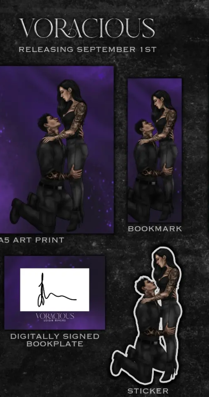 Pre-Order: Voracious - The Edge of Darkness Trilogy
