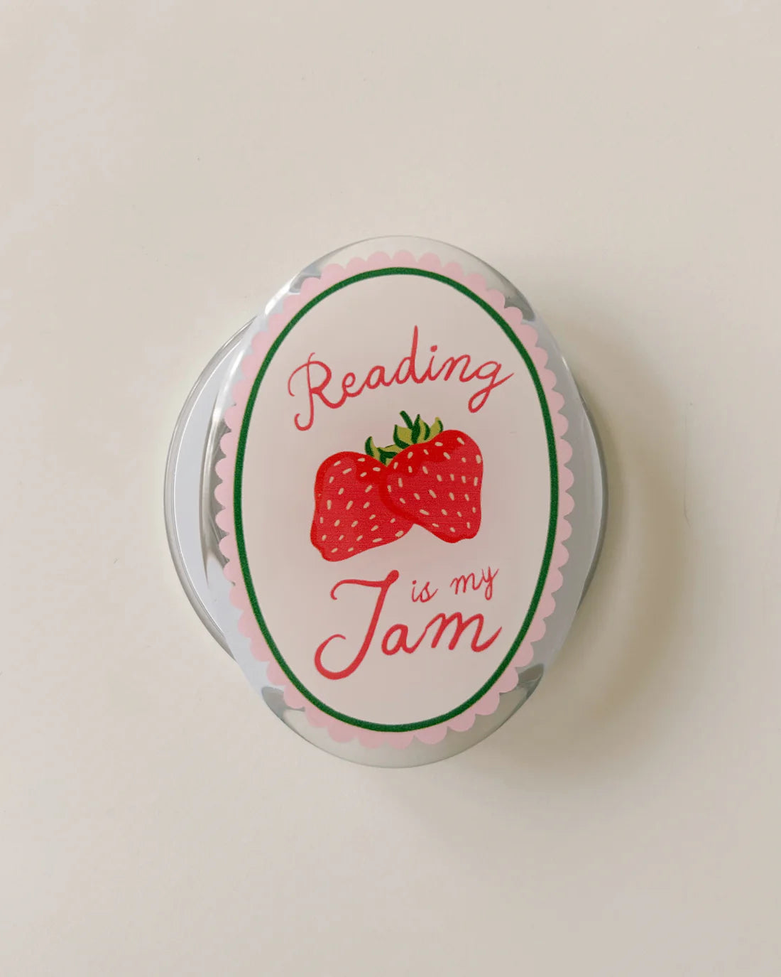 Reading Is My Jam - Magnetic e-Reader Grip