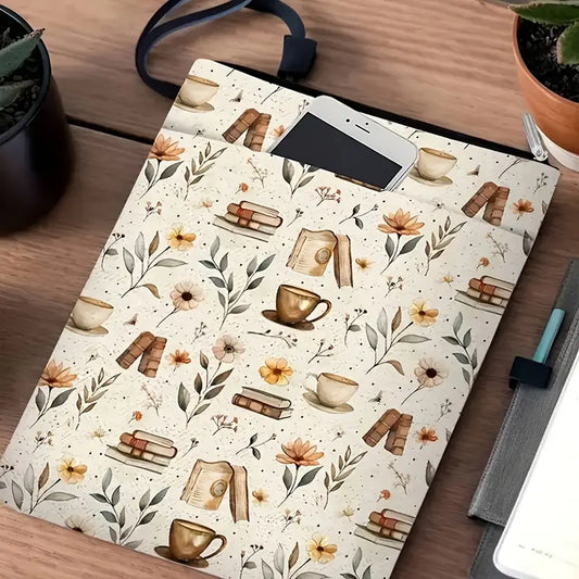 Cozy Reader” Bookish Zipper Pouch