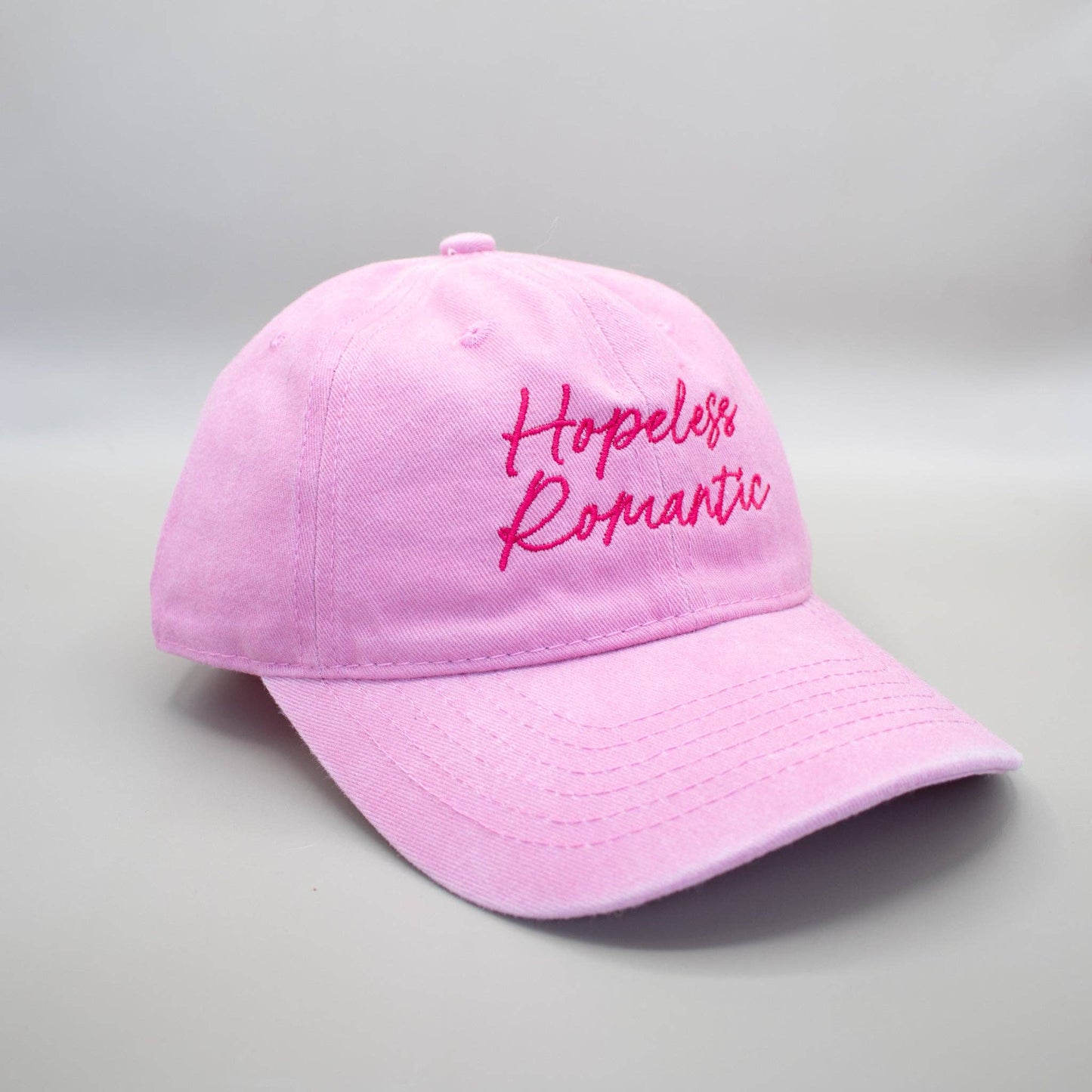 Hopeless Romantic Embroidered Hat