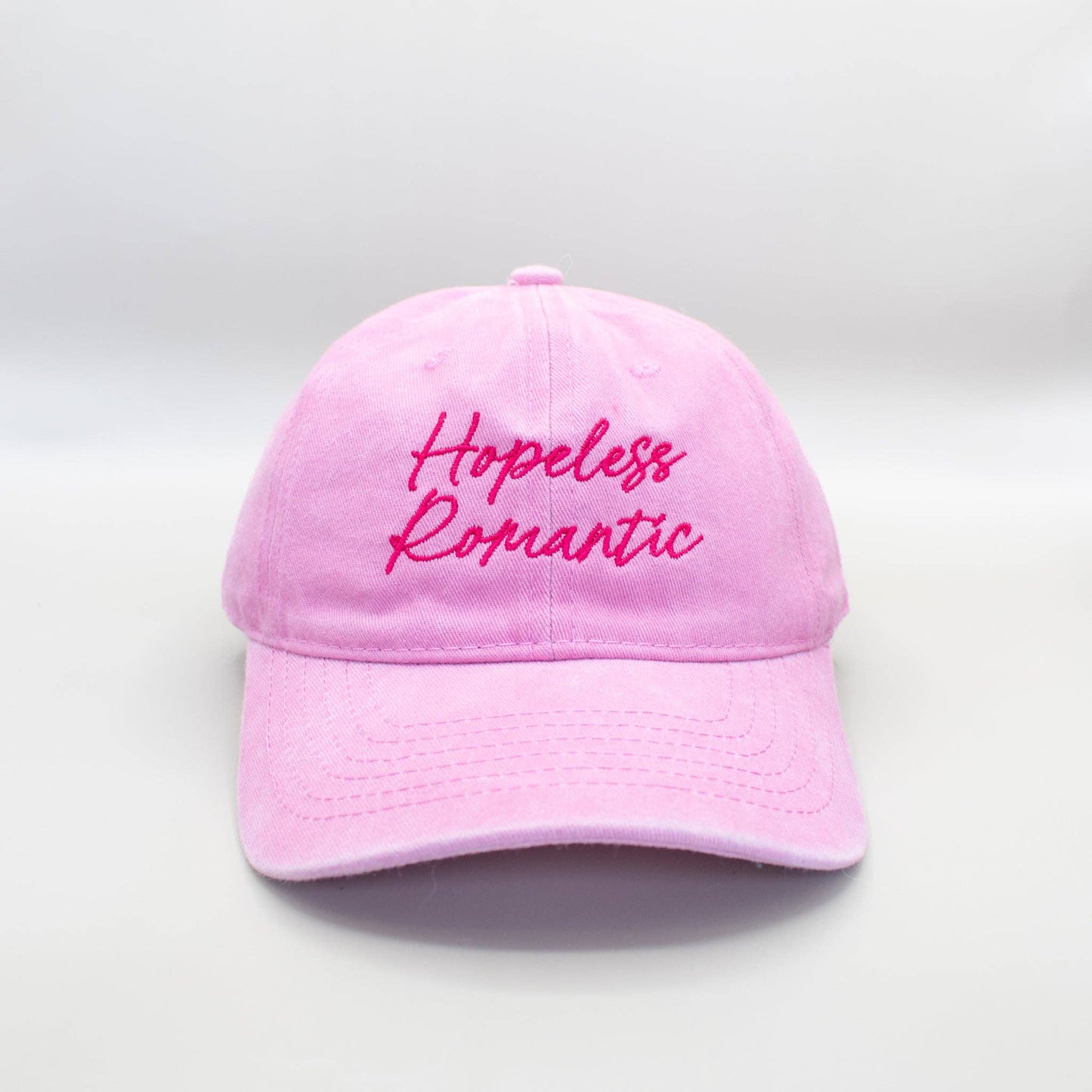 Hopeless Romantic Embroidered Hat